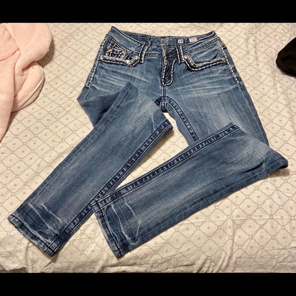 Miss me! Boot cut jeans size 28